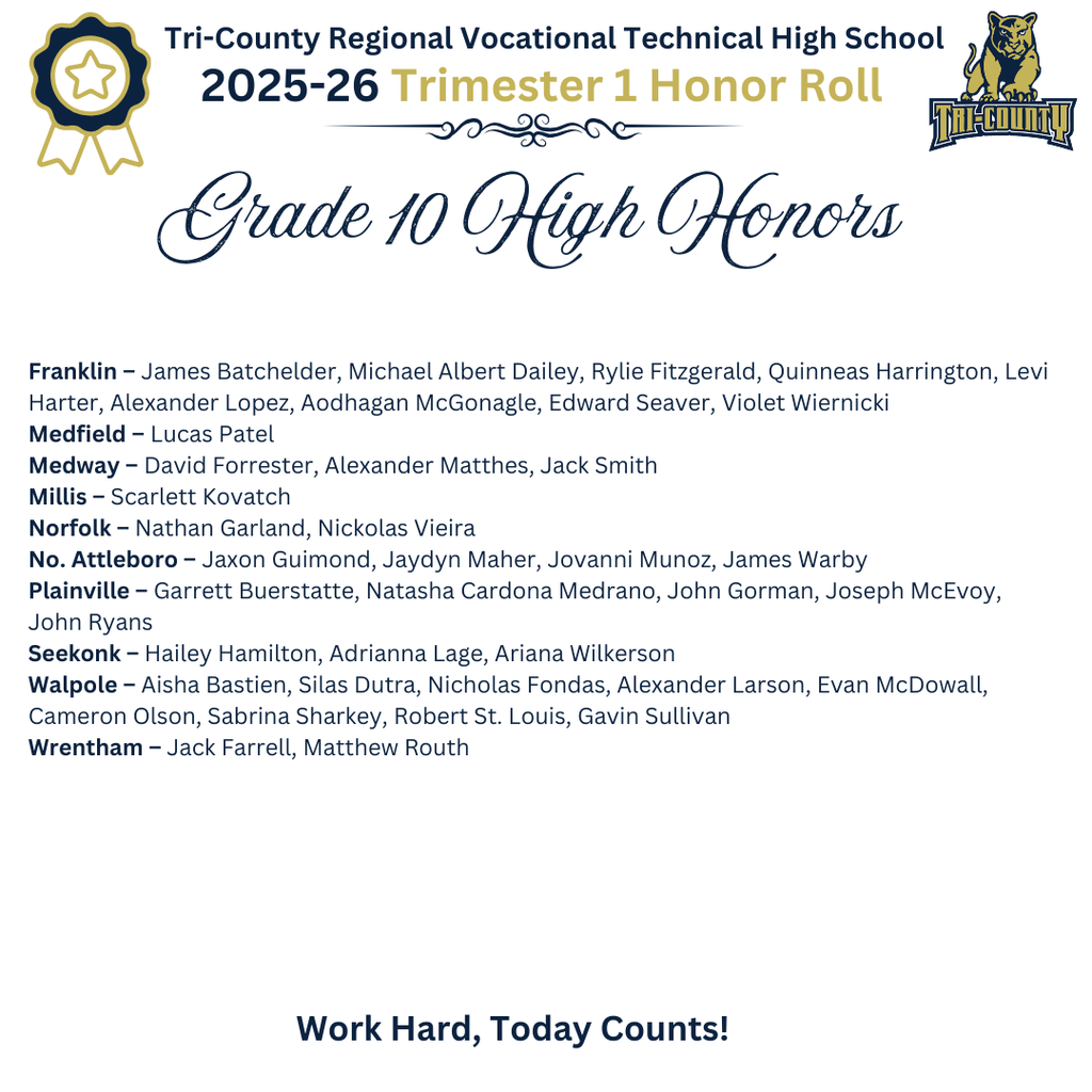 2025-26 Honor Roll