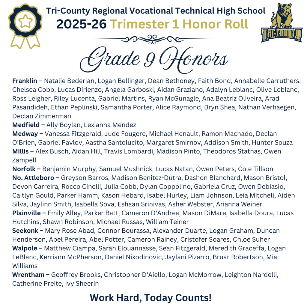 2025-26 Honor Roll