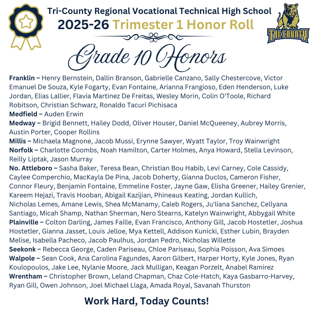 2025-26 Honor Roll