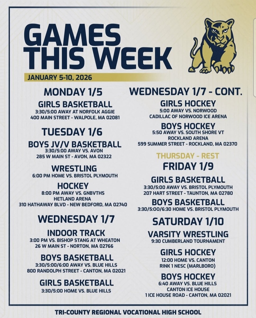 Games this week