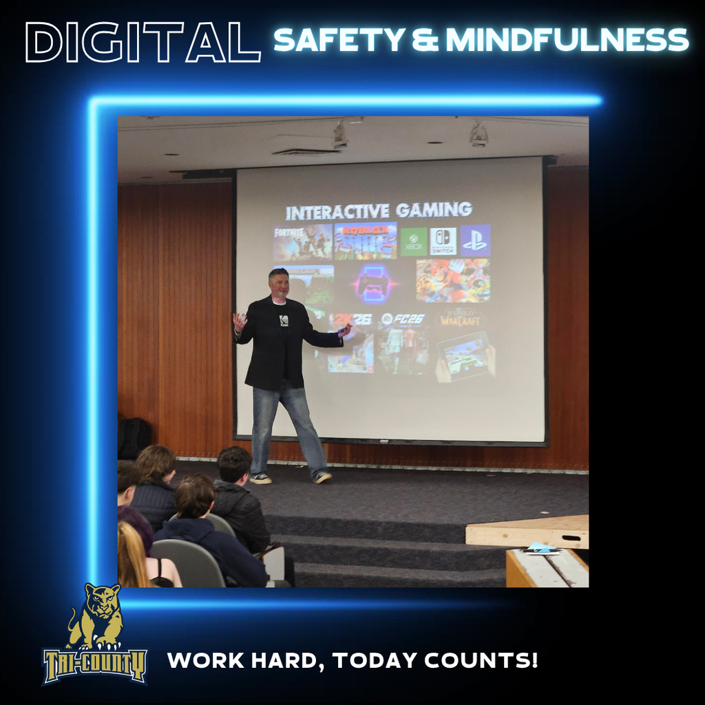 Digital Mindfulness assembly for grade 10 students