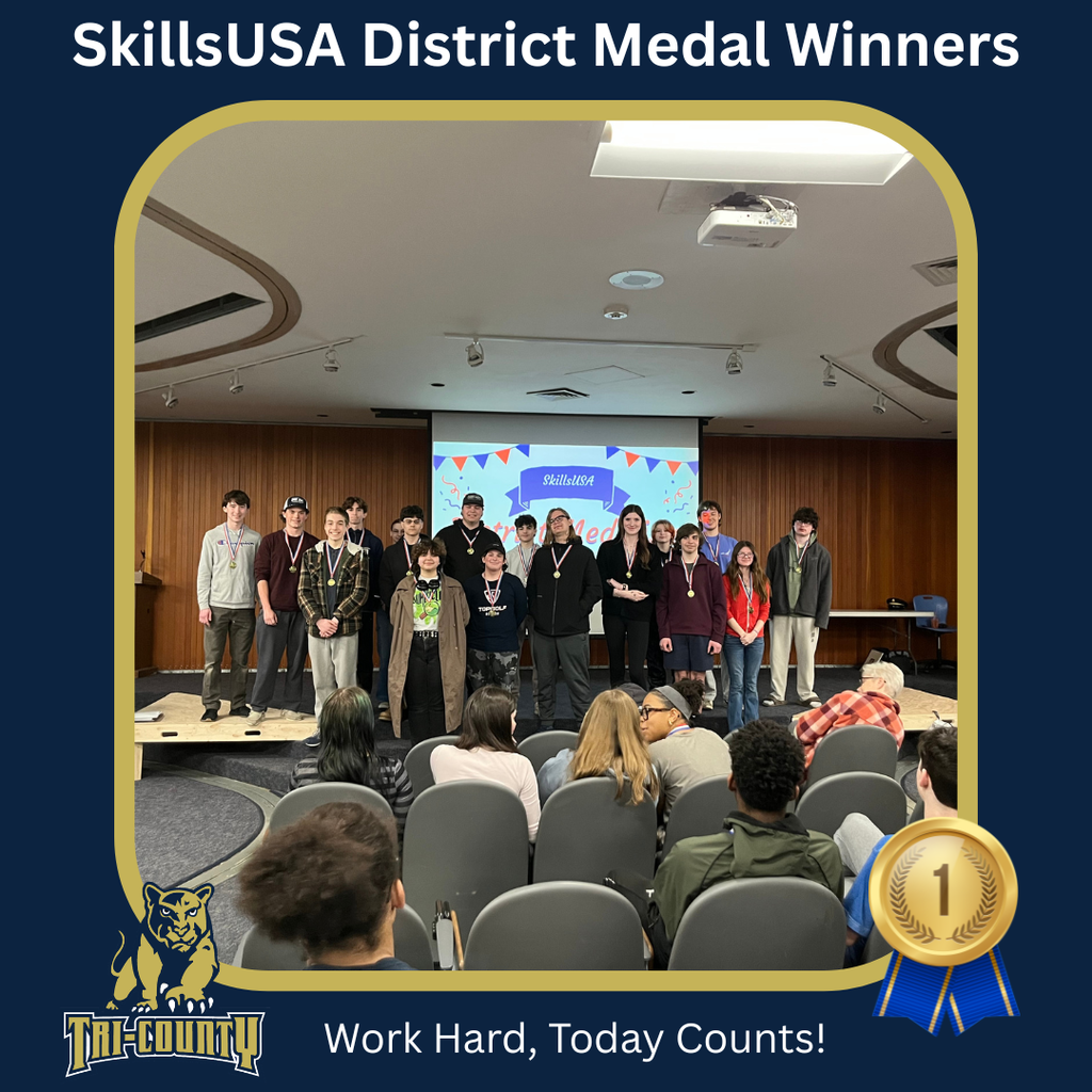 SkillsUSA District Medal Winners 2026