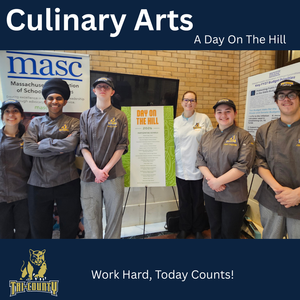 A Day on the Hill at the Massachusetts State House - Culinary Arts Students