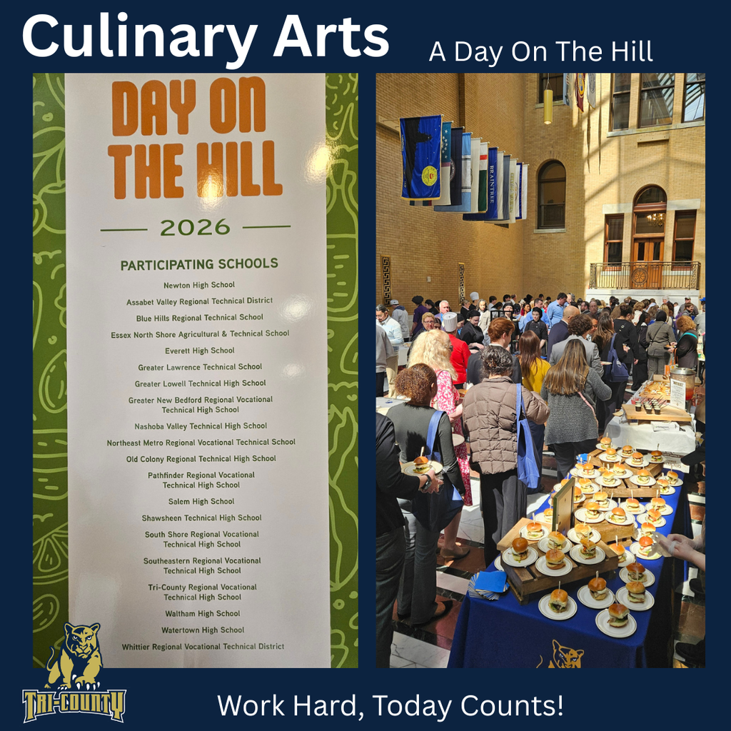 A Day on the Hill at the Massachusetts State House - Culinary Arts Students