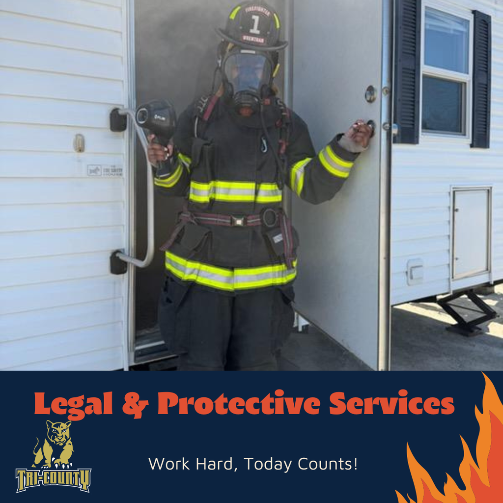 Legal & Protective in firefighter gear