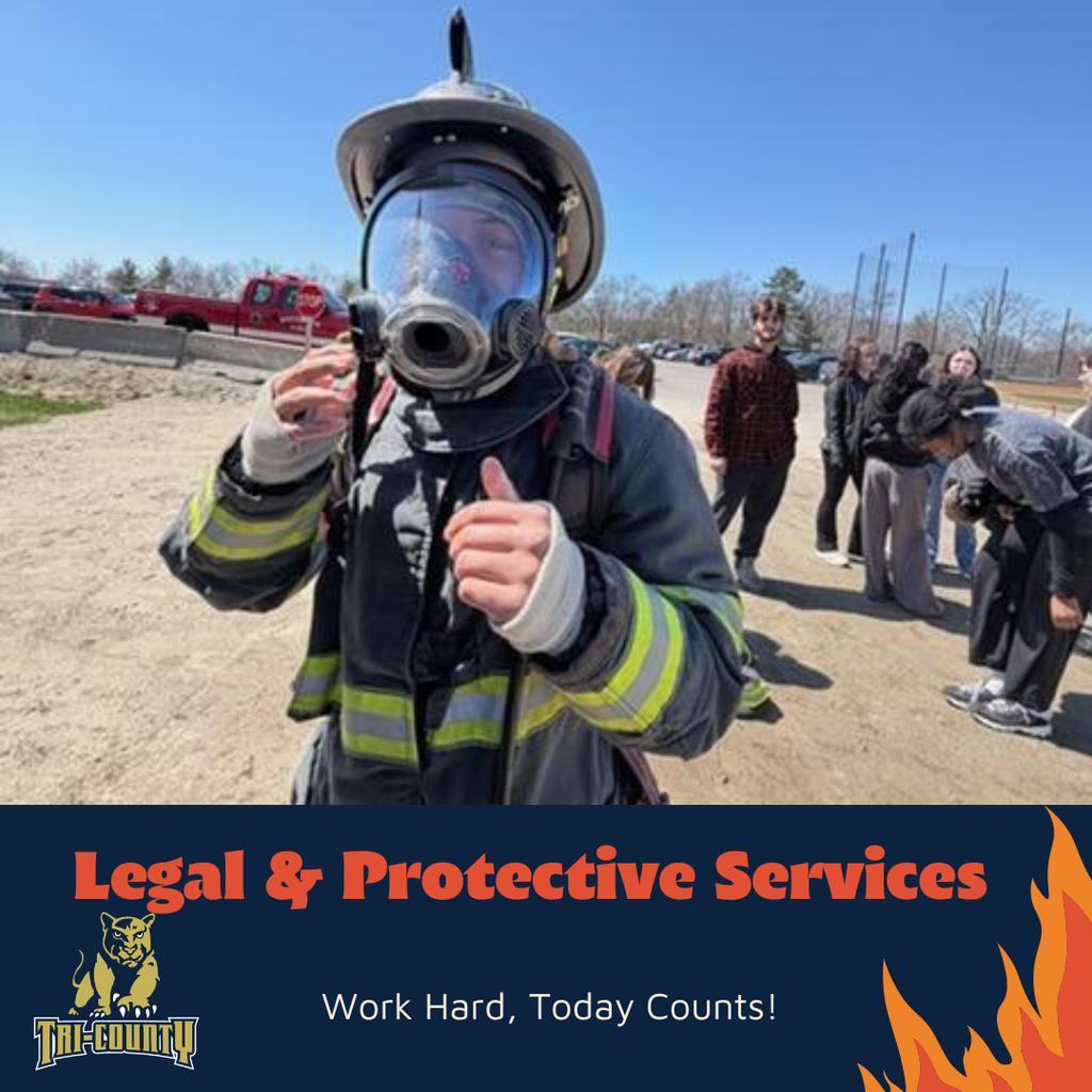 Legal & Protective in firefighter gear