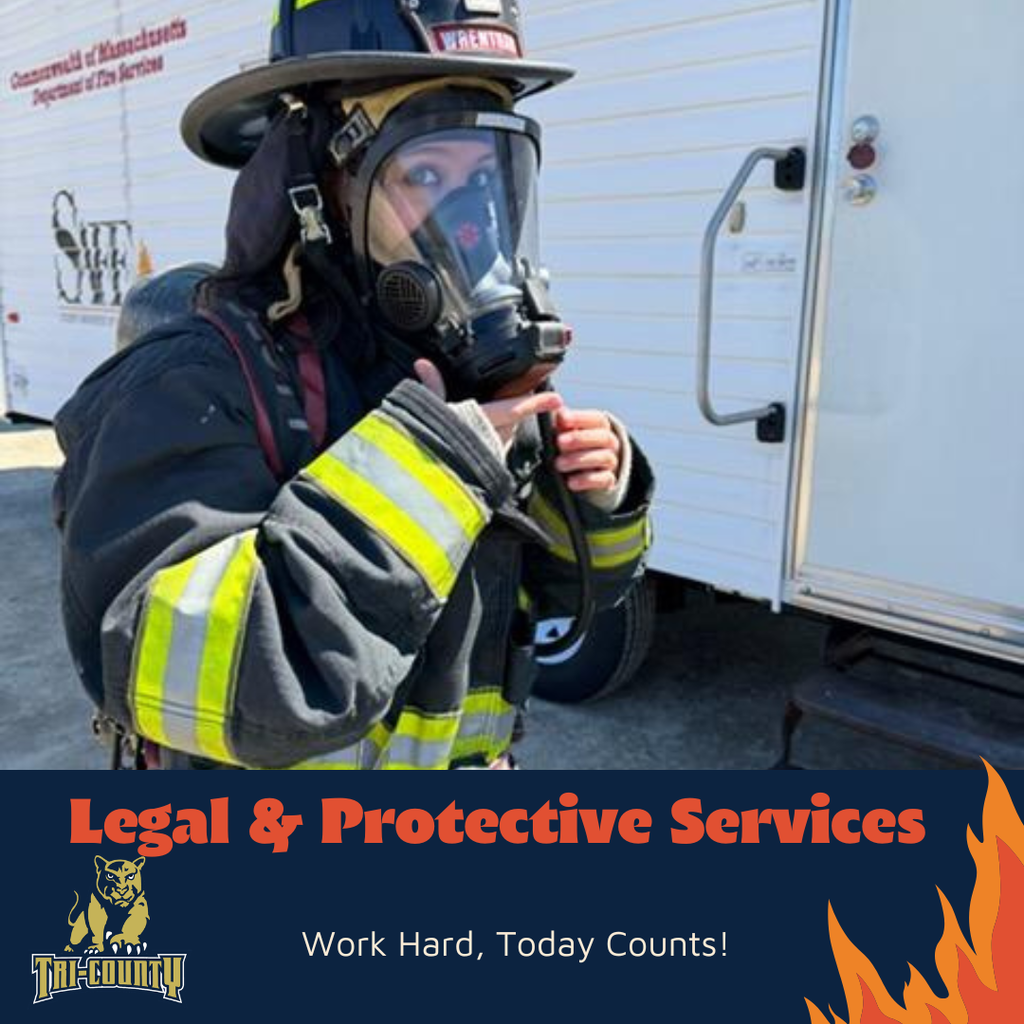 Legal & Protective in firefighter gear