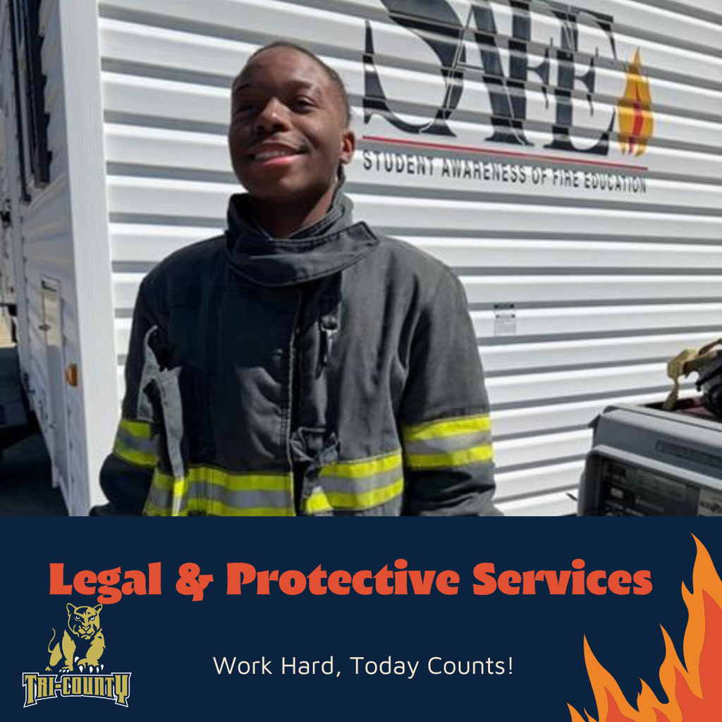 Legal & Protective in firefighter gear