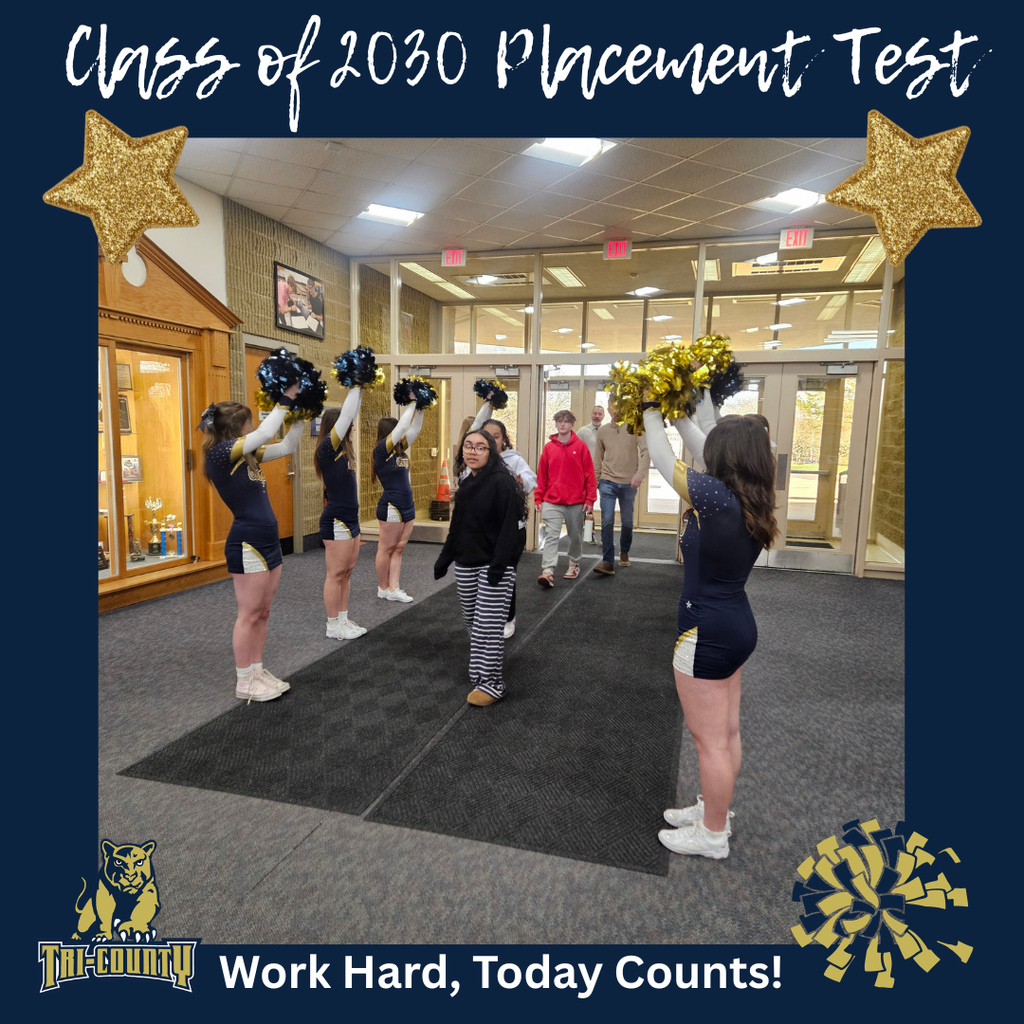 Class of 2030 Placement test - pictures of students