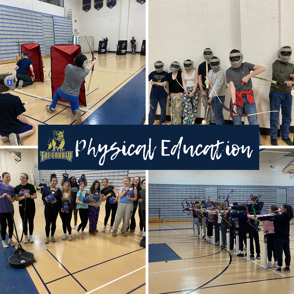Physical Education Students participating in Archery, Pickleball and the Army Takeover event