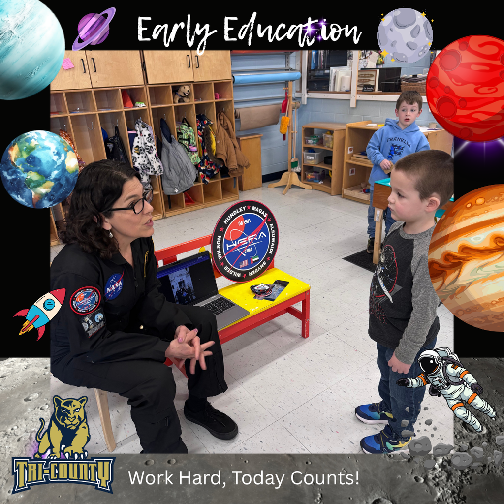 Early Education space exploration with Mrs. Magas