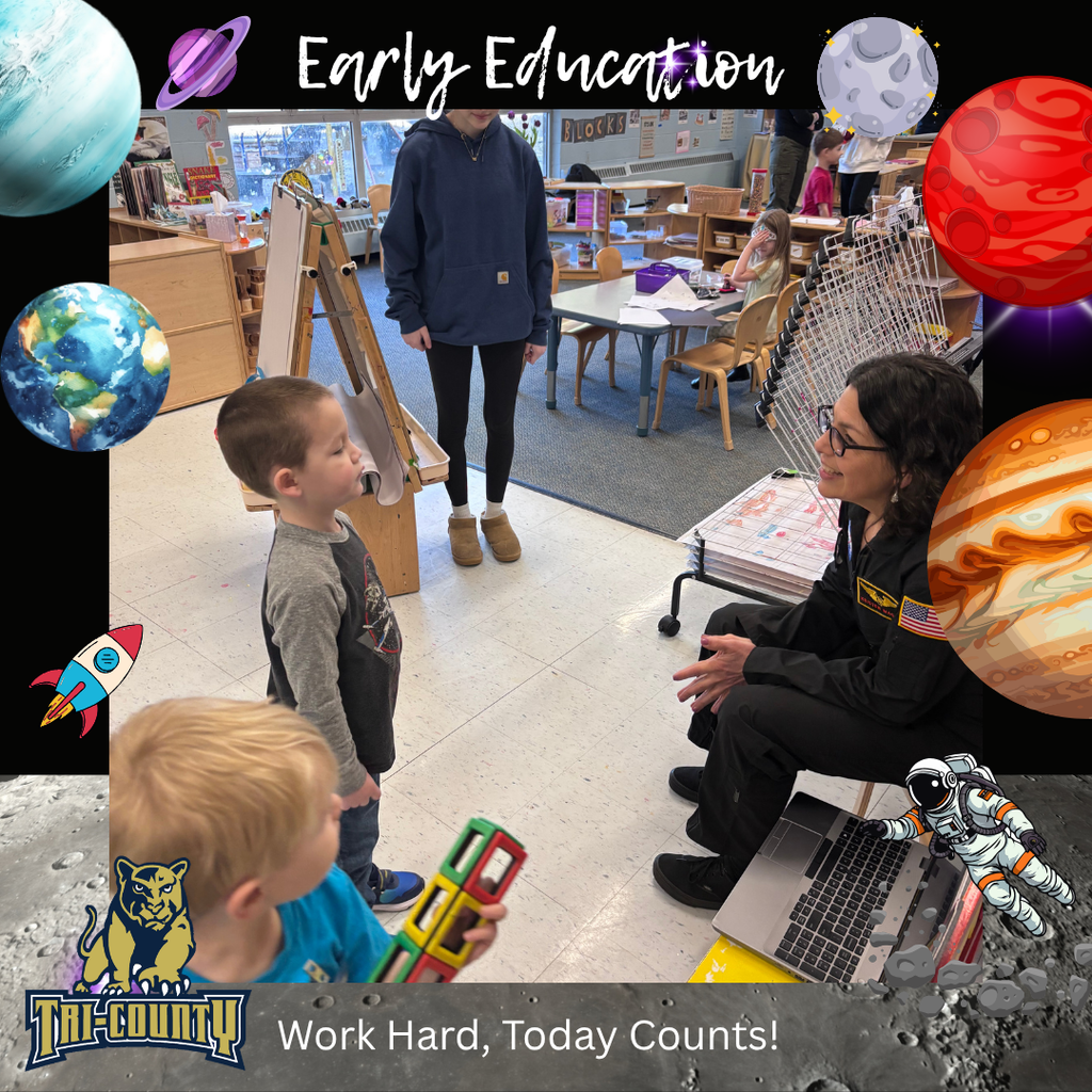 Early Education space exploration with Mrs. Magas