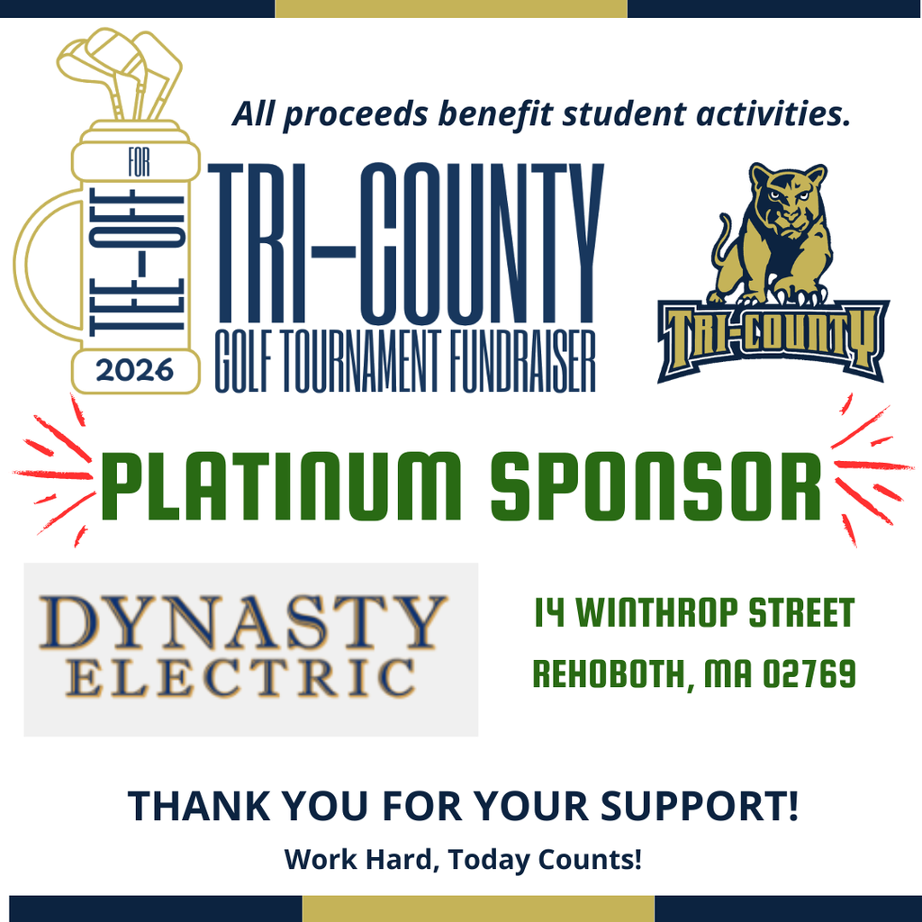 Tee-Off for Tri-County Golf Tournament platinum sposor Dynasty Electric