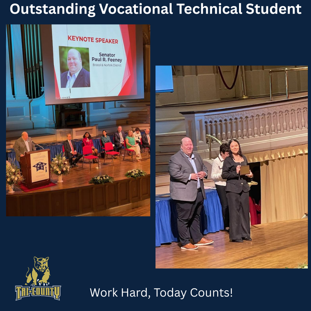 Outstanding Vocational Student - Larissa Machado!