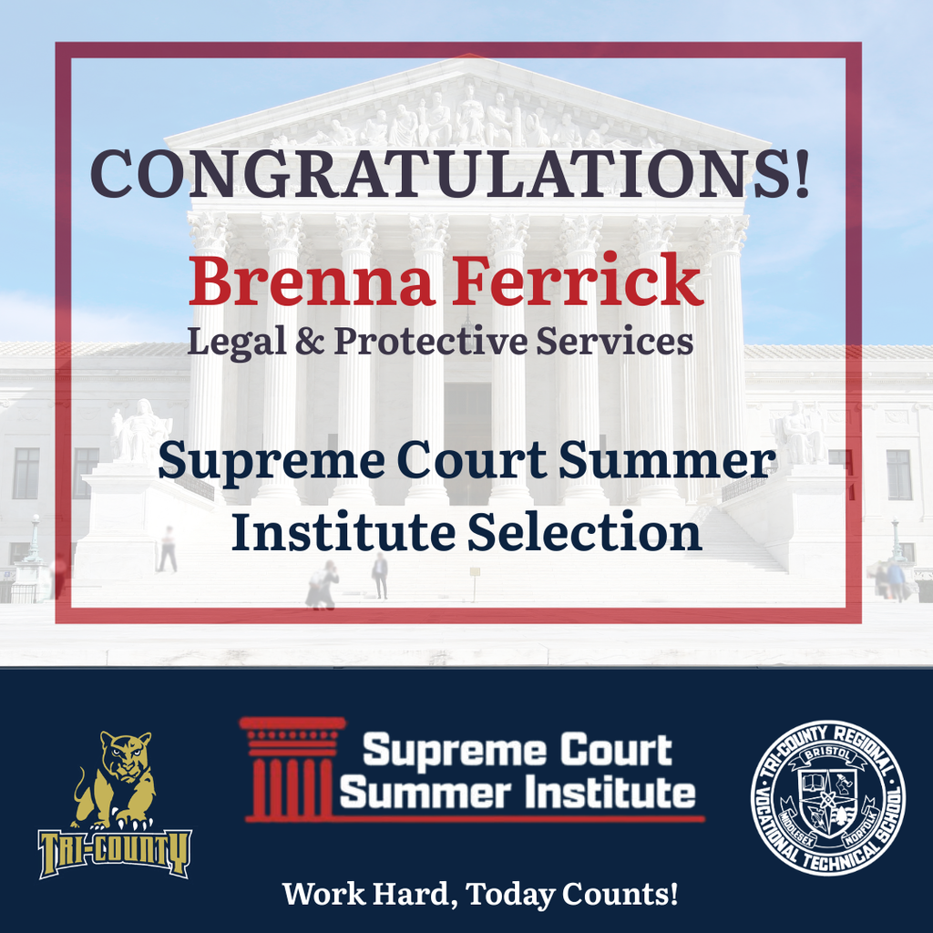 Brenna Ferrick - LPS Instructor's Supreme Court Summer Institute Selection