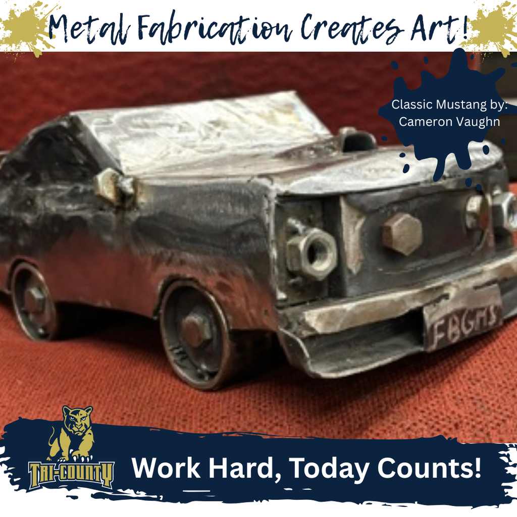 Metal Fabrication creates art