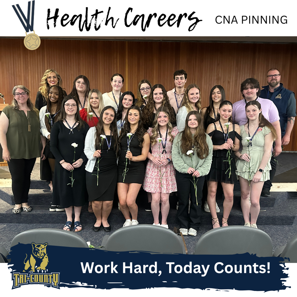 CNA Pinning Ceremony - Class of Health Careers 2026