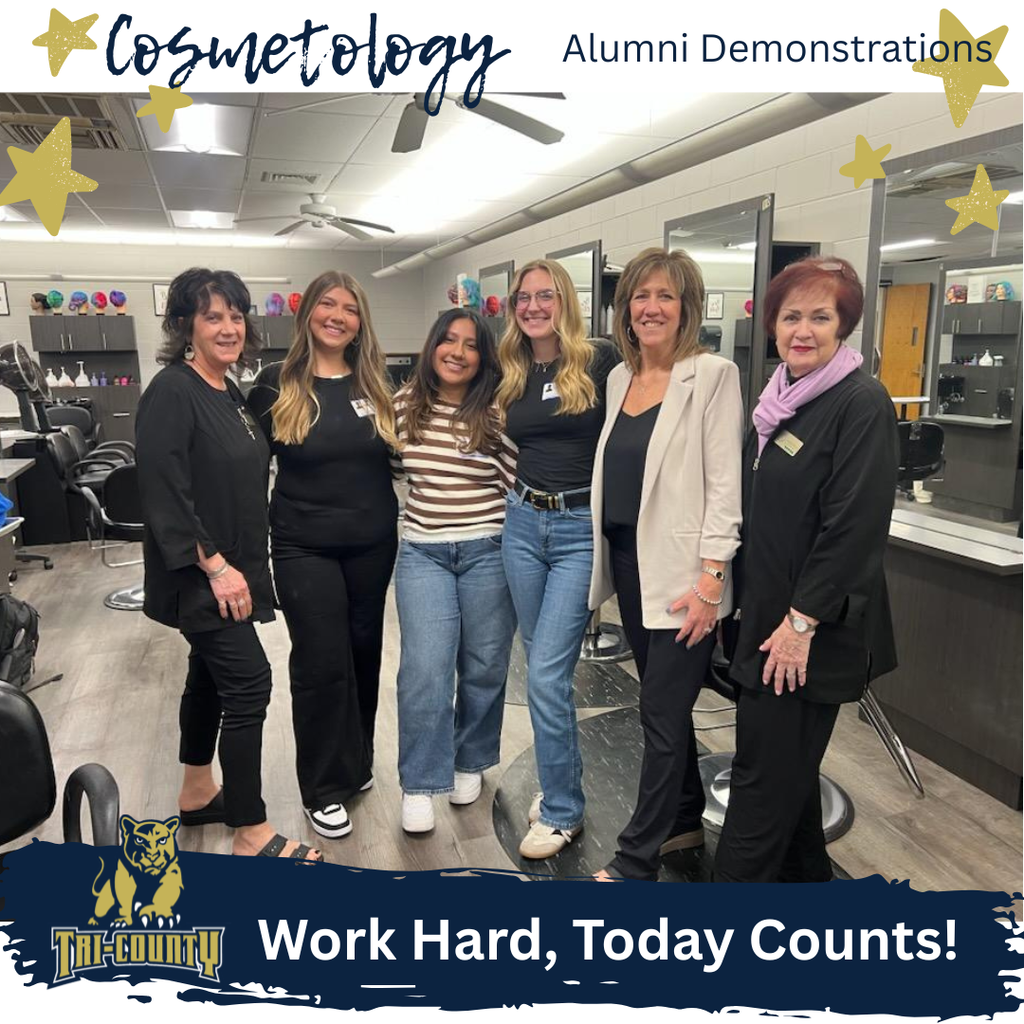 Cosmetology Class of 2024 Alumni Demonstration