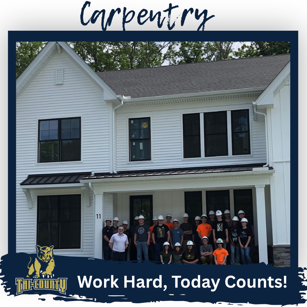 Carpentry visits Toll Brothers built home