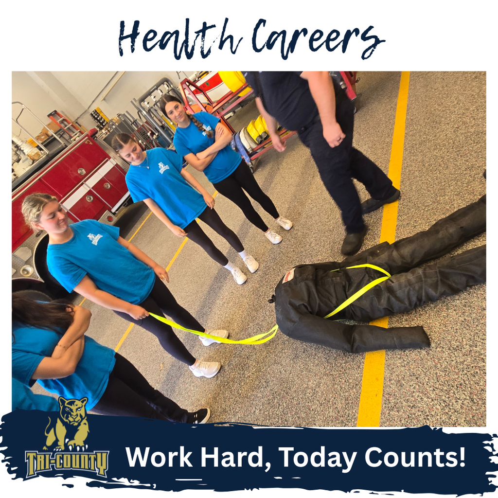 Health Careers Norton Fire Visit