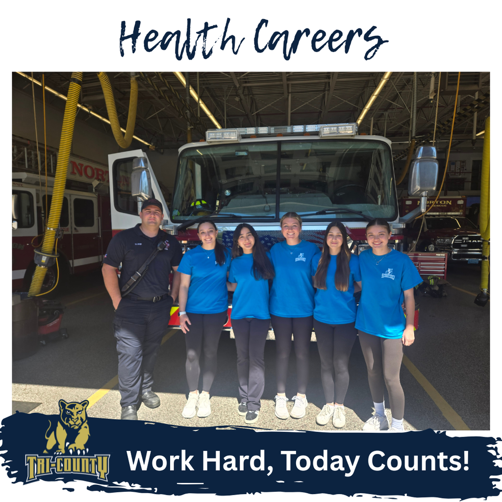 Health Careers Norton Fire Visit