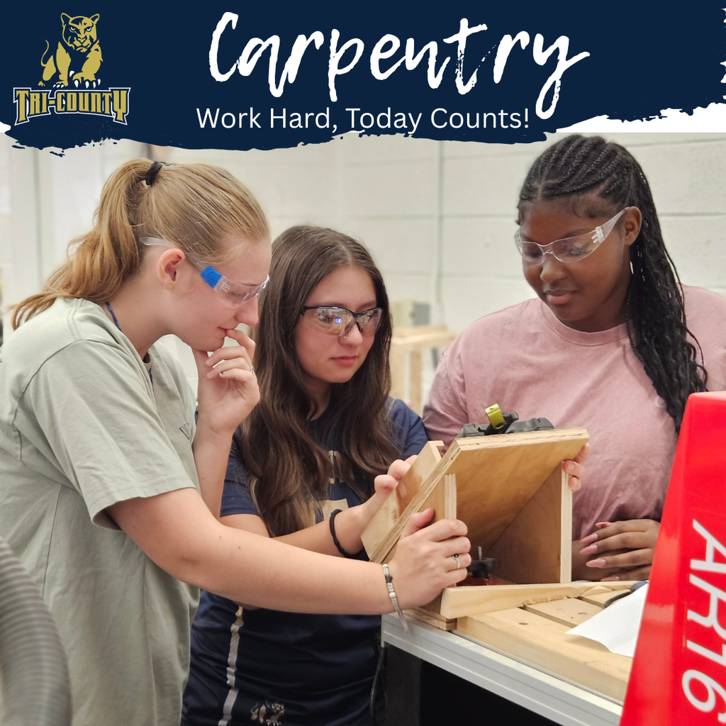 Carpentry Students