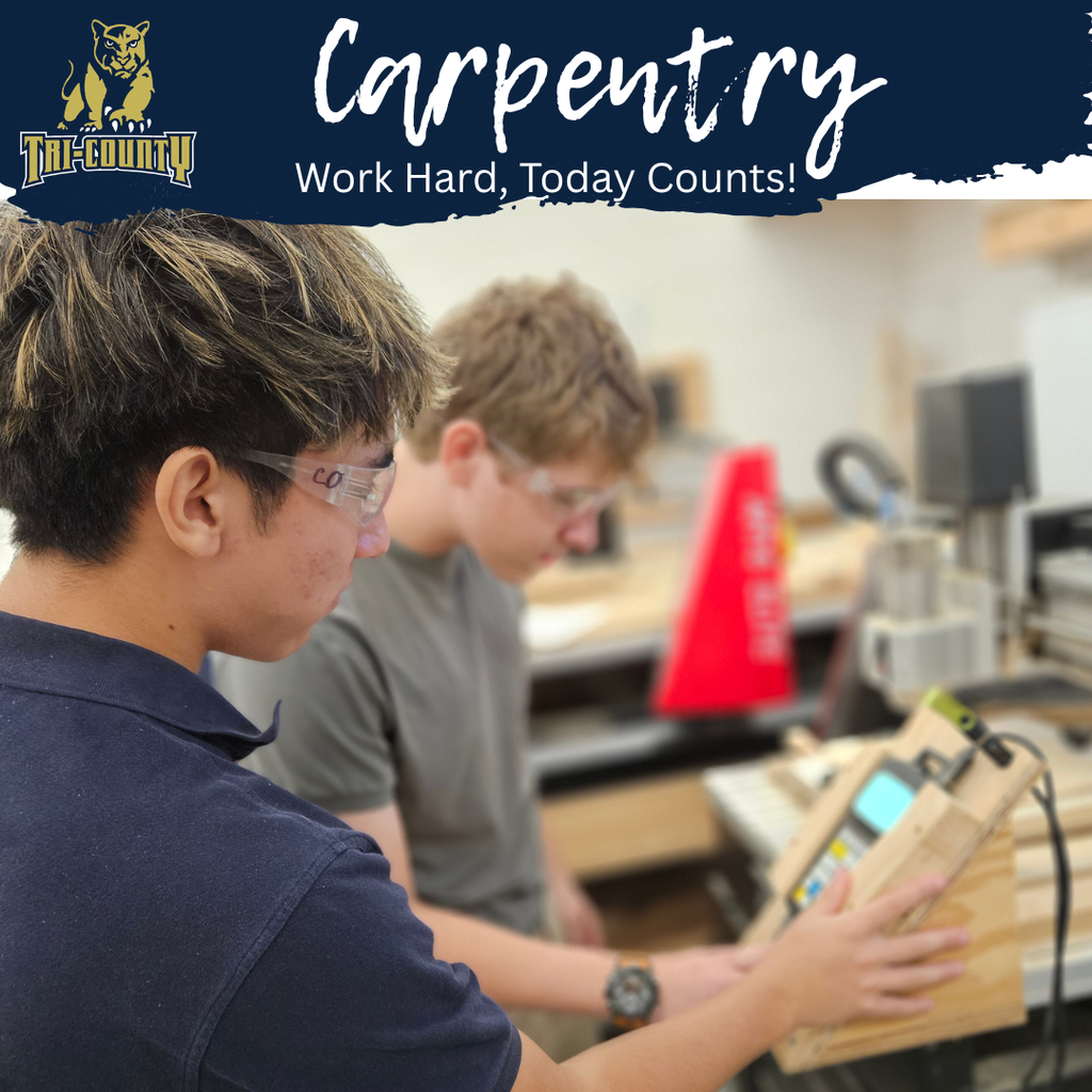 Carpentry Students