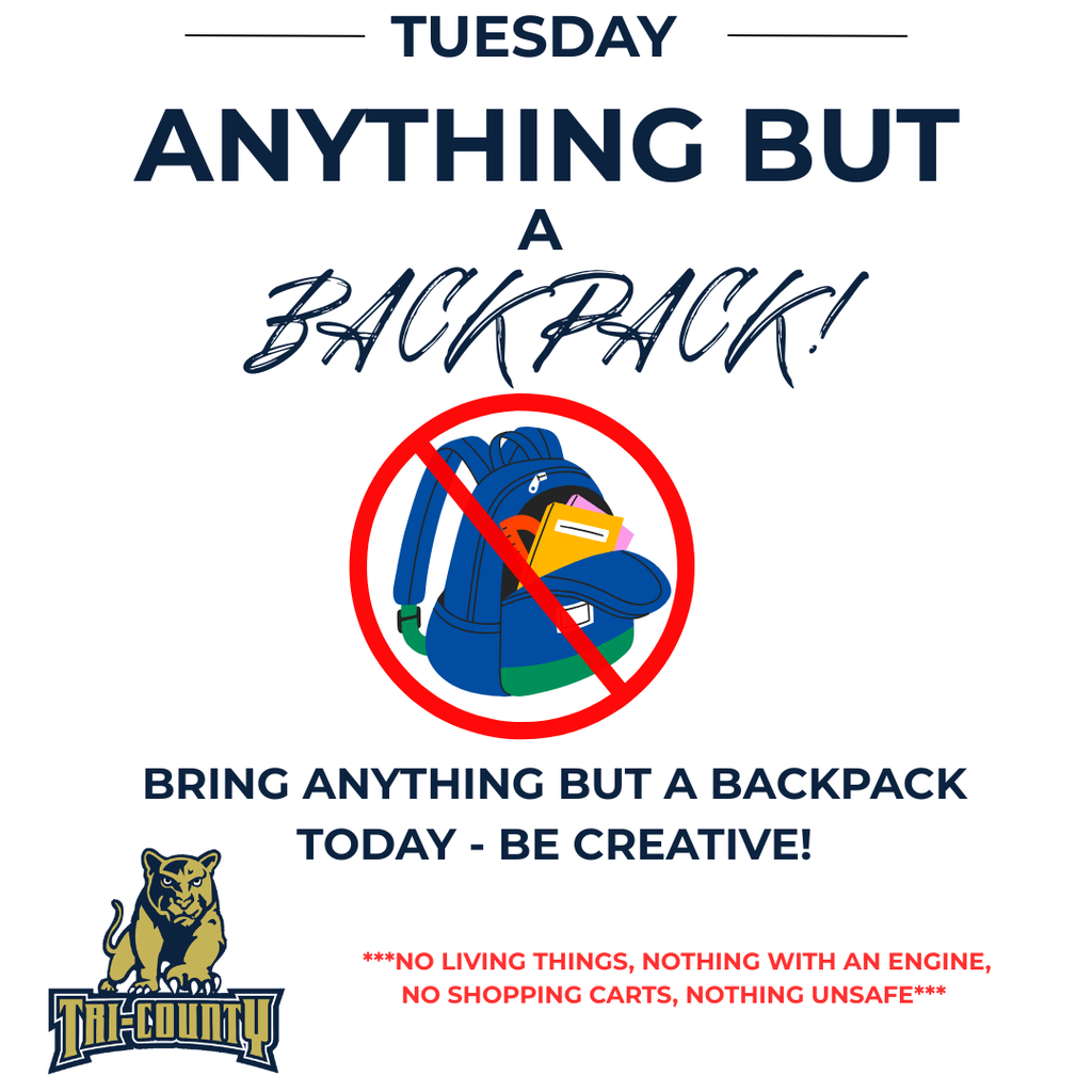 Anything but a BackPack day
