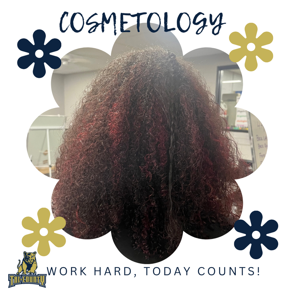 Cosmetology Alumni demonstration