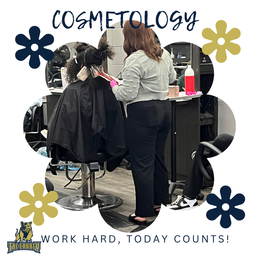 Cosmetology Alumni demonstration