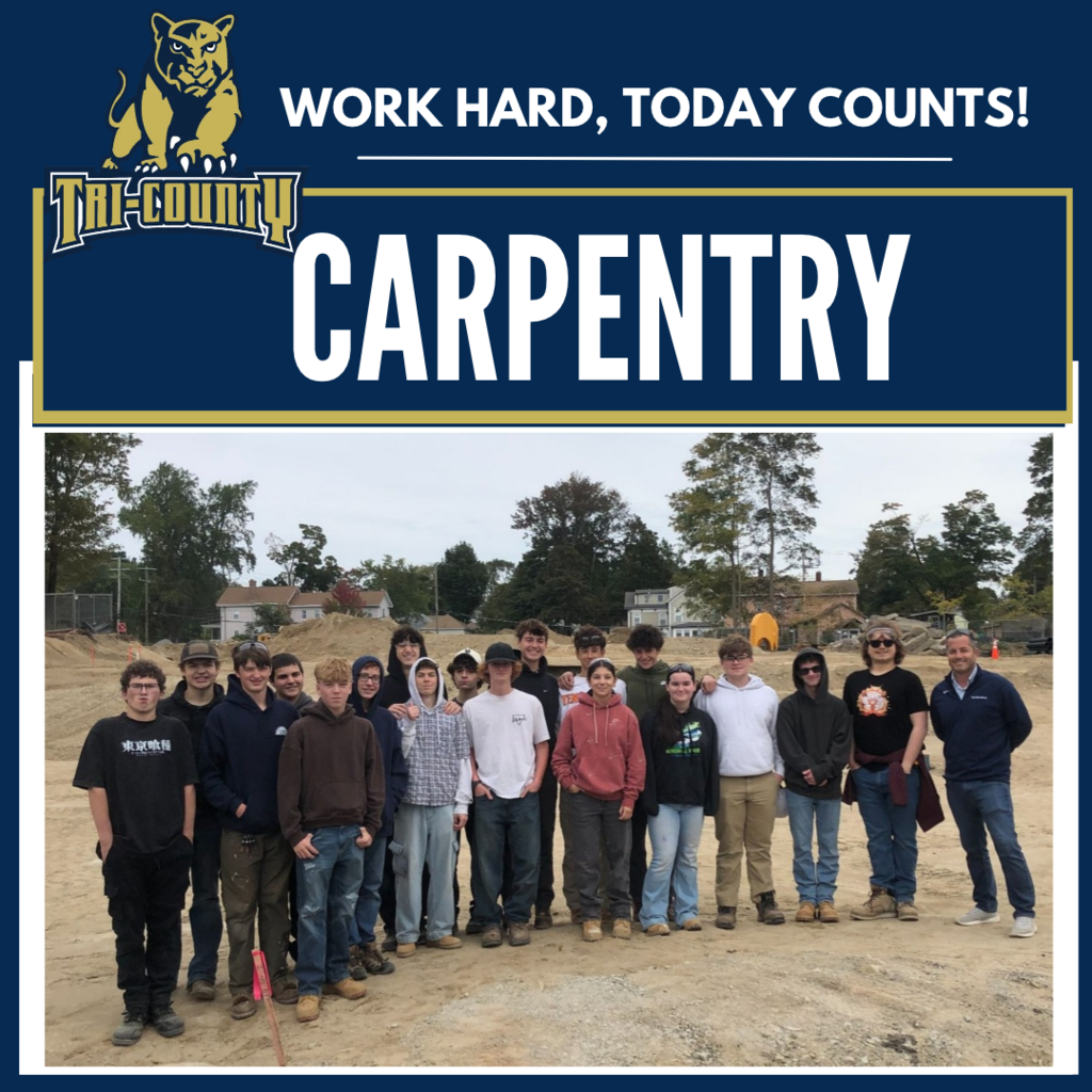 Carpentry Students on a Construction Site in Walpole