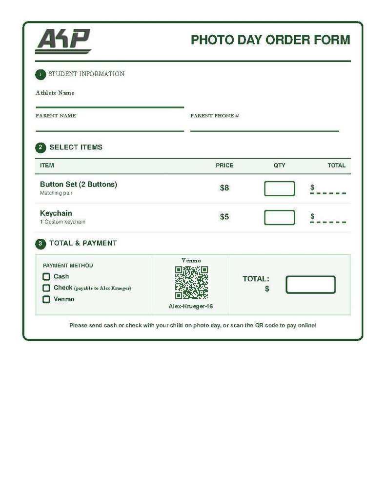 Order Form