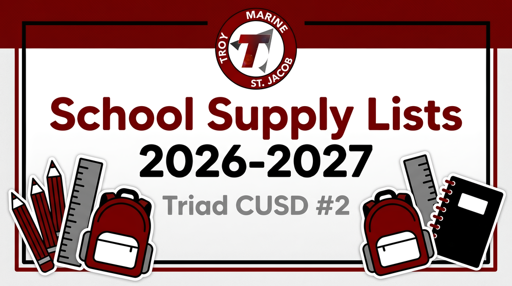 School Supply Lists  26-27