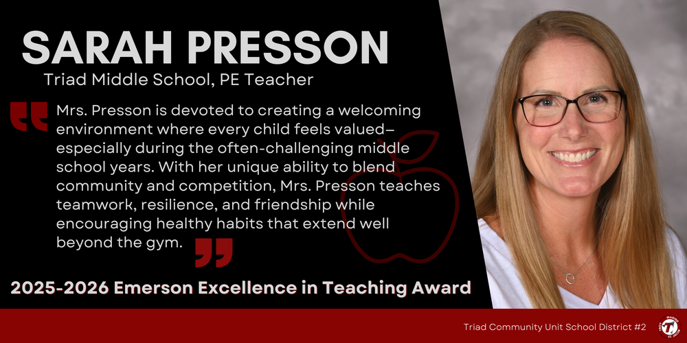 Sarah Presson - Emerson Award 2025