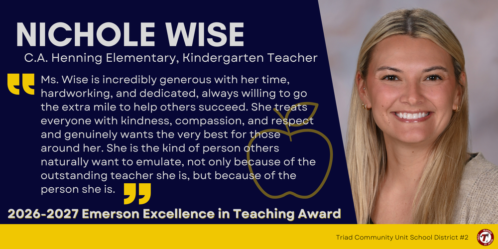 Nichole Wise, 26-27 Emerson Excellence Award Winner
