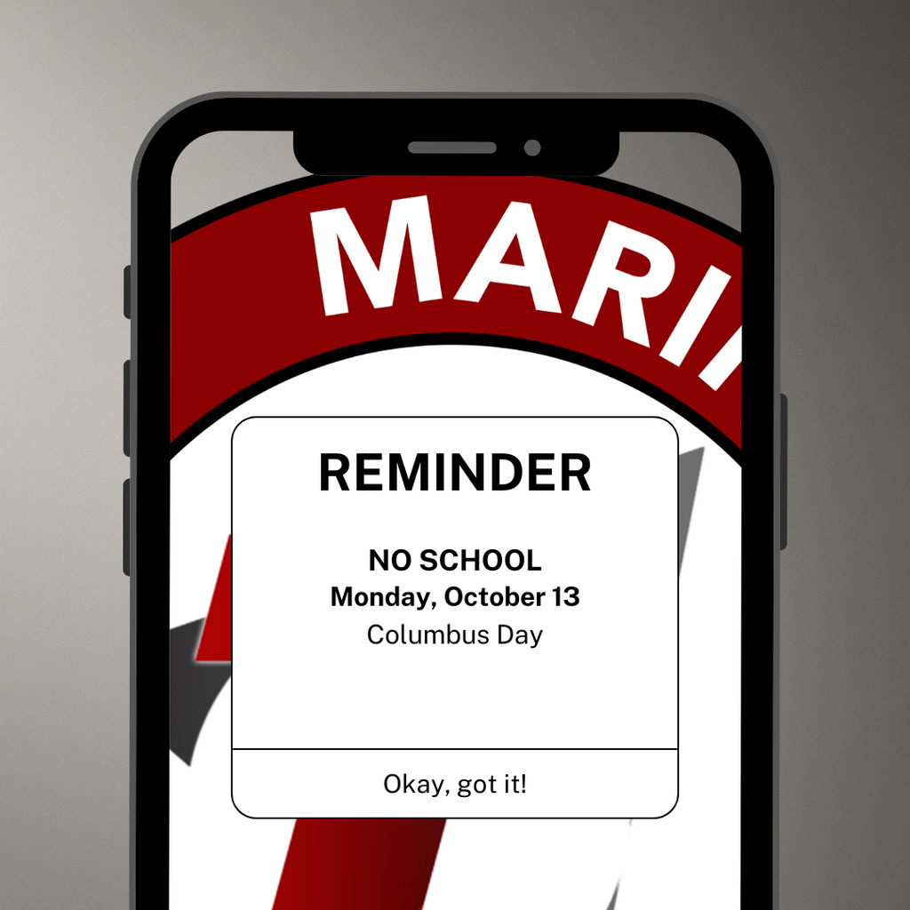 No School - Columbus Day