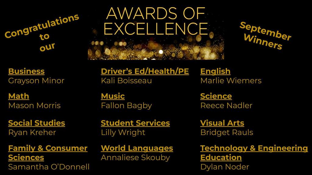 Awards of Excellence
