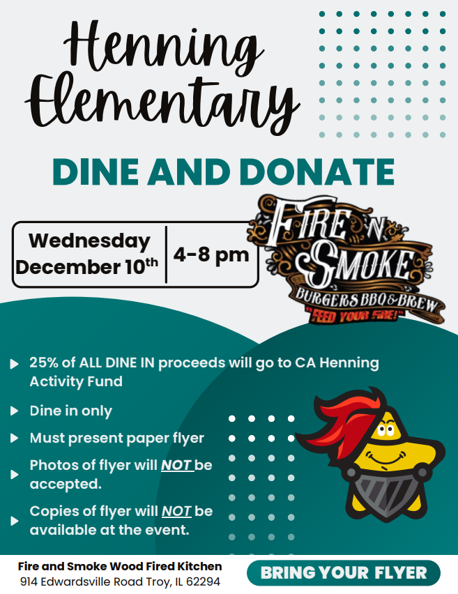 Dine to Donate - Fire and Smoke
