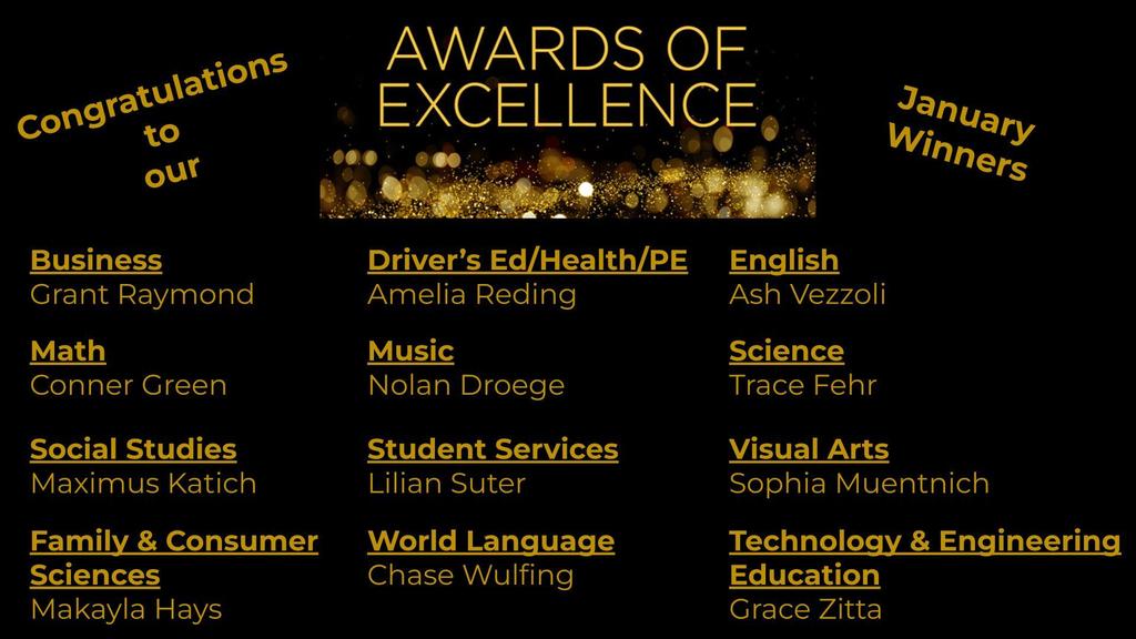 Awards of Excellence