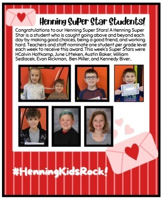 2/11/26 Henning Super Star Students