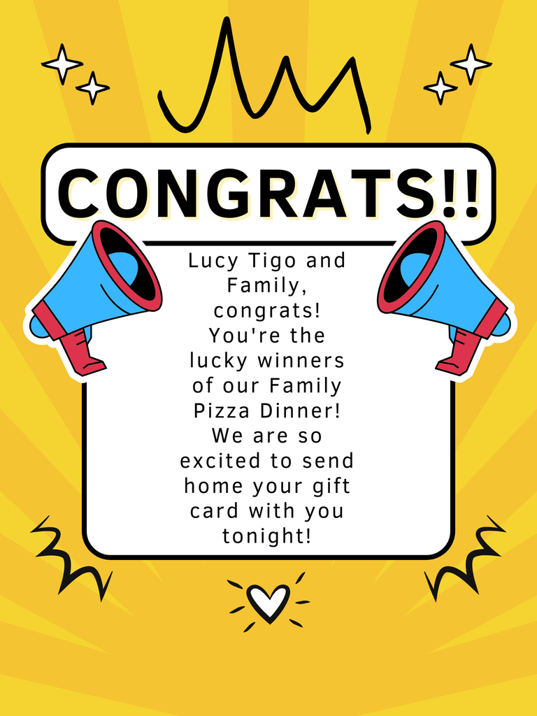 Congrats!