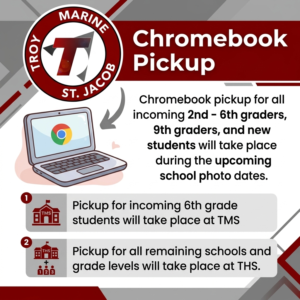 Chromebook Pickup Flyer 2026