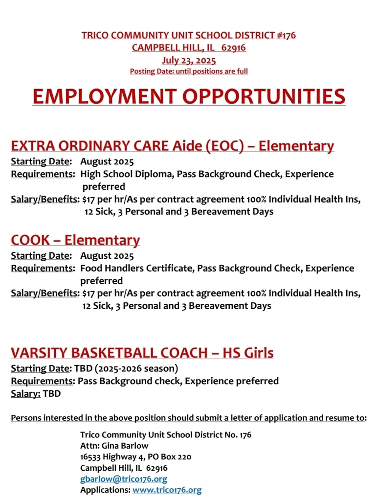 Job Opportunities 