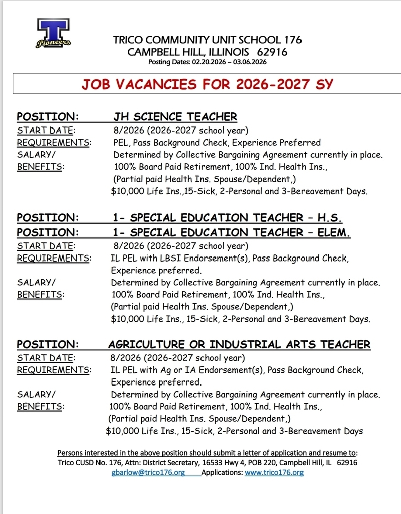 Job Opportunities