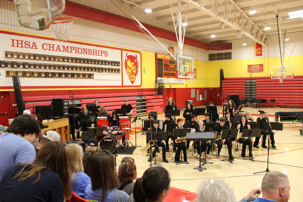 Band playing
