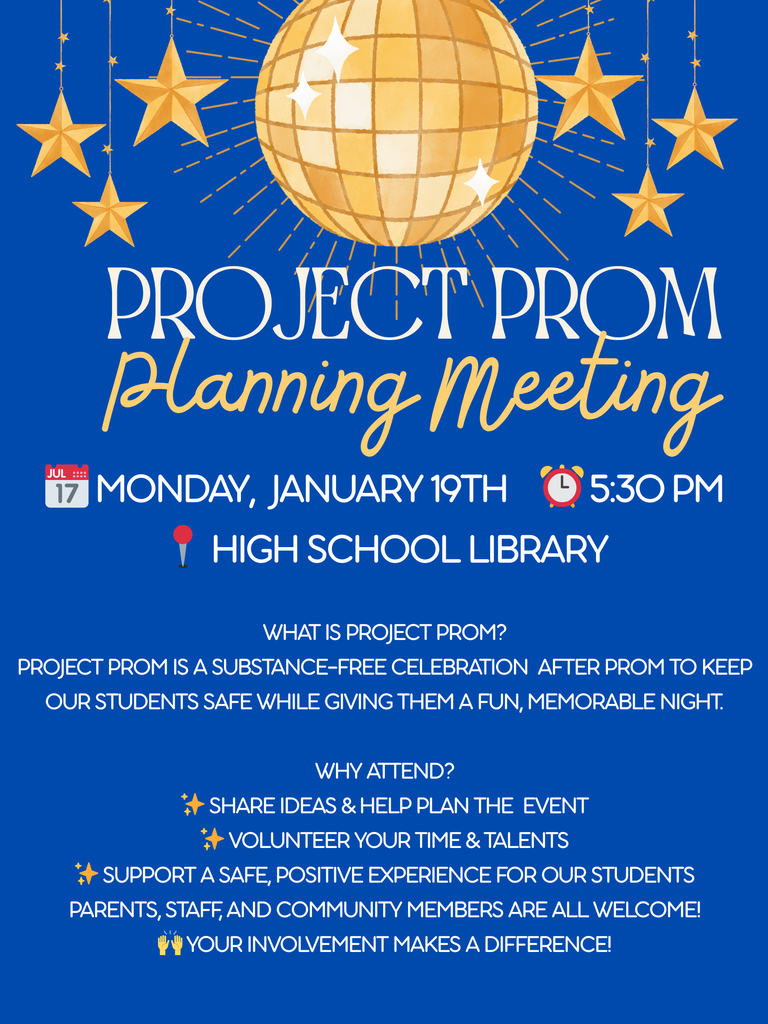  Prom Night Celebration Meeting TONIGHT!