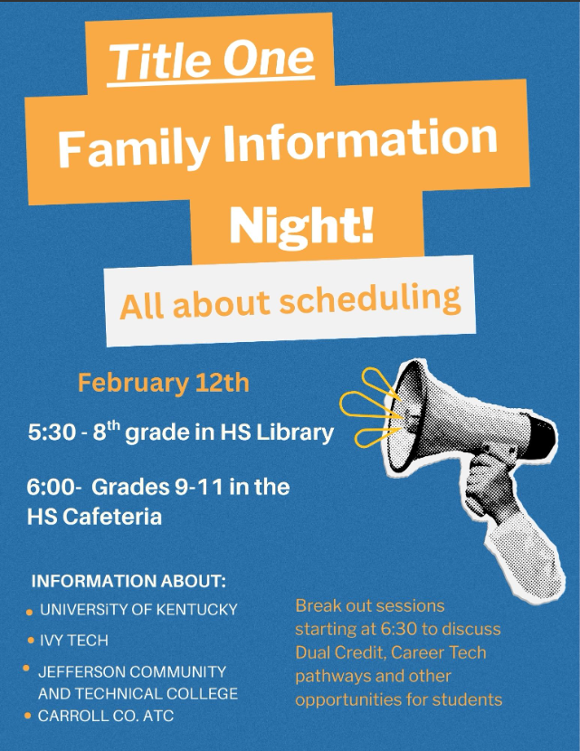 Title One Scheduling Night