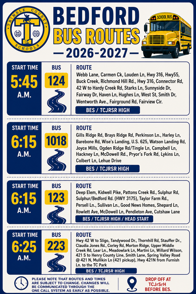 Bedford Bus Routes