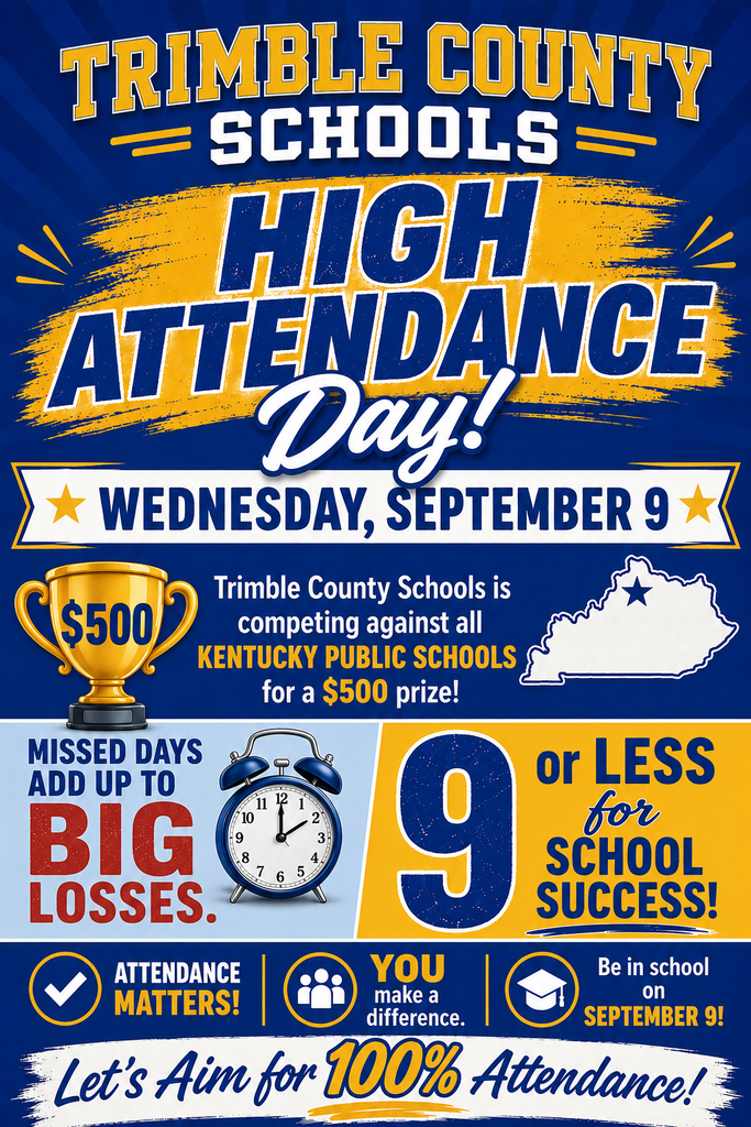 High Attendance Day flyer