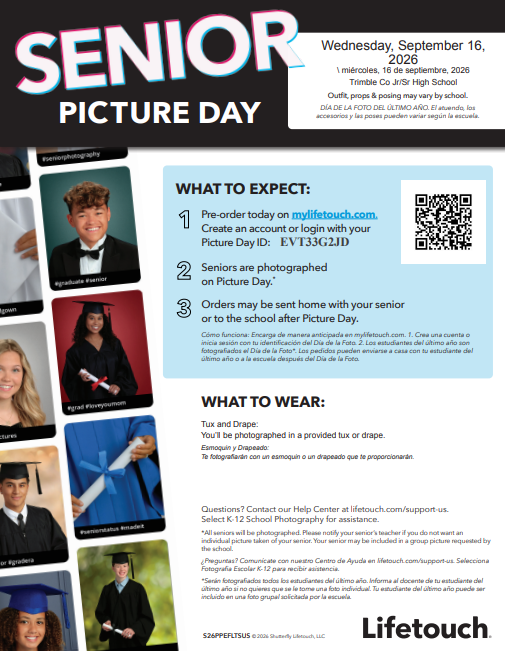 Picture Day Information